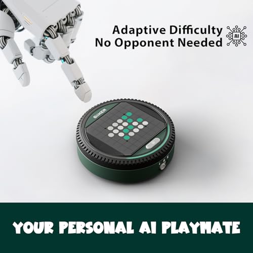Smart Reversi Game – Electronic AI Strategy Puzzle with 500 Challenges