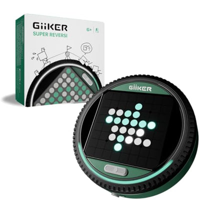 Smart Reversi Game – Electronic AI Strategy Puzzle with 500 Challenges