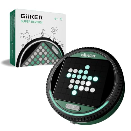 Smart Reversi Game – Electronic AI Strategy Puzzle with 500 Challenges