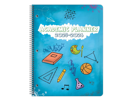 Elementary Student Planner 2025–2026 – Matrix Academic Schedule Book
