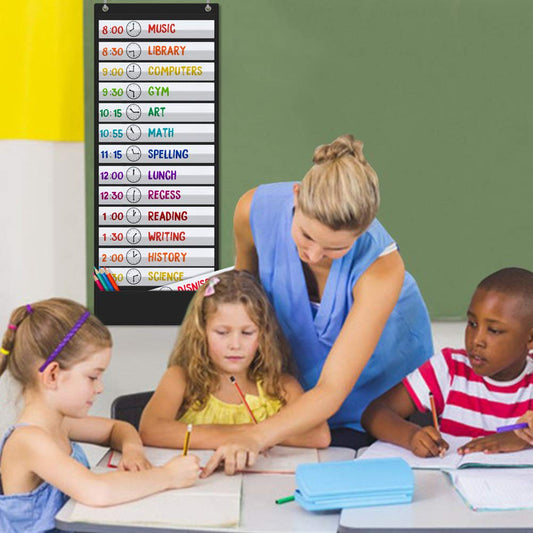 Large Visual Schedule Pocket Chart