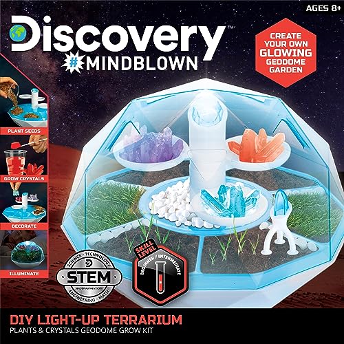 LED Terrarium Kit – Plant Grow & Crystal STEM Experiment Set