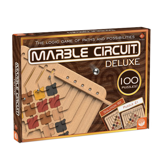 Marble Circuit Puzzle Game – Brain Teaser Maze with 100 Challenges