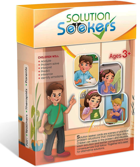 Kids Problem Solving Cards – Social Skills & Emotional Learning Set