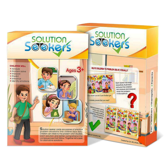 Kids Problem Solving Cards – Social Skills & Emotional Learning Set
