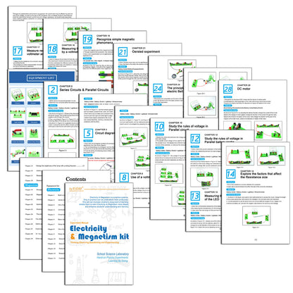 Electricity & Magnetism Kit – Physics STEM Experiment Set