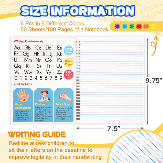 Kids Primary Composition Notebook – Drawing & Handwriting Practice Book