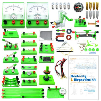 Electricity & Magnetism Kit – Physics STEM Experiment Set