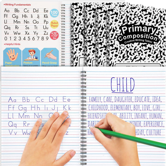 Kids Primary Composition Notebook – Drawing & Handwriting Practice Book