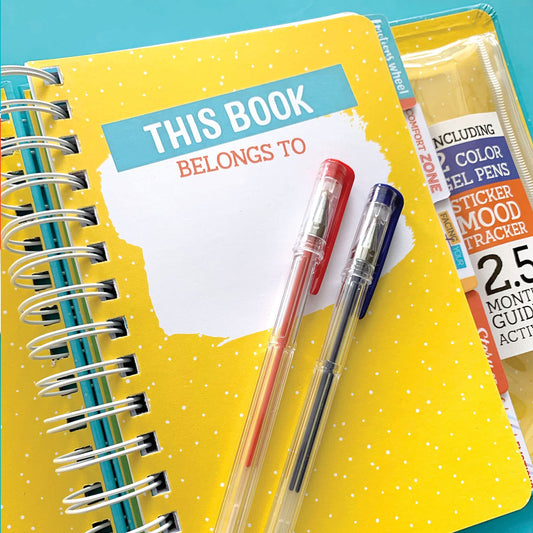 Kids Guided Journal – Emotional Mindfulness & Mood Tracking Book