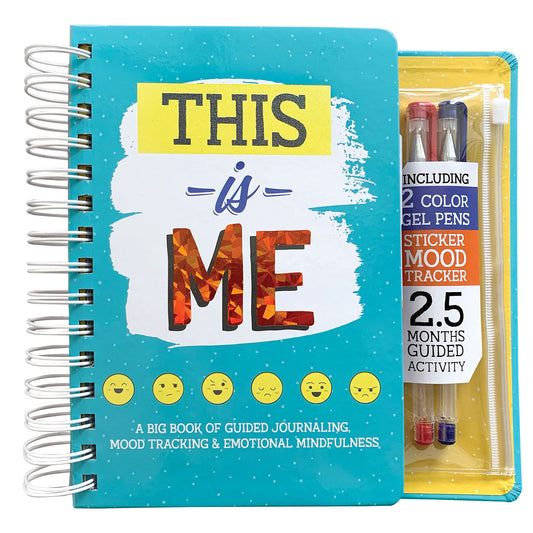 Kids Guided Journal – Emotional Mindfulness & Mood Tracking Book