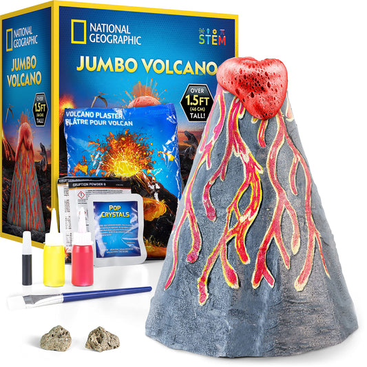 Kids Jumbo Volcano Kit – Multi Eruption Science Experiment Set
